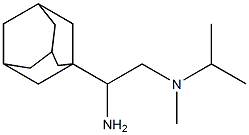 N-[2-(1-adamantyl)-2-aminoethyl]-N-isopropyl-N-methylamine Structure