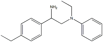 N-[2-amino-2-(4-ethylphenyl)ethyl]-N-ethylaniline