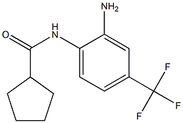 N-[2-amino-4-(trifluoromethyl)phenyl]cyclopentanecarboxamide|