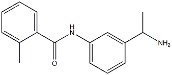 N-[3-(1-aminoethyl)phenyl]-2-methylbenzamide