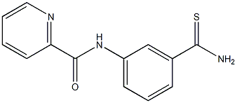 N-[3-(aminocarbonothioyl)phenyl]pyridine-2-carboxamide