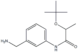 N-[3-(aminomethyl)phenyl]-2-(tert-butoxy)propanamide
