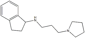 N-[3-(pyrrolidin-1-yl)propyl]-2,3-dihydro-1H-inden-1-amine