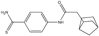 N-[4-(aminocarbonothioyl)phenyl]-2-bicyclo[2.2.1]hept-2-ylacetamide
