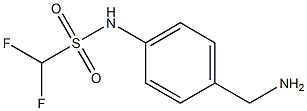 N-[4-(aminomethyl)phenyl]difluoromethanesulfonamide