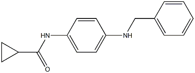 N-[4-(benzylamino)phenyl]cyclopropanecarboxamide
