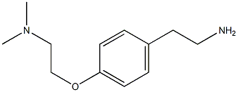 N-{2-[4-(2-aminoethyl)phenoxy]ethyl}-N,N-dimethylamine|