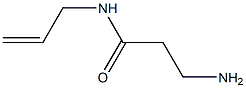 N-allyl-3-aminopropanamide 结构式