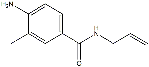N-allyl-4-amino-3-methylbenzamide Structure
