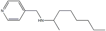 octan-2-yl(pyridin-4-ylmethyl)amine Struktur