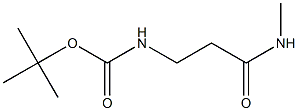 tert-butyl 3-(methylamino)-3-oxopropylcarbamate