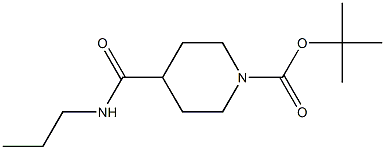 tert-butyl 4-[(propylamino)carbonyl]piperidine-1-carboxylate