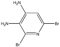 3,4-DIAMINO-2,6-DIBROMOPYRIDINE Structure