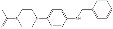 N-[4-(4-acetyl-1-piperazinyl)phenyl]-N-benzylamine