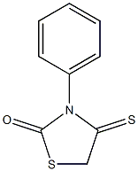 3-phenyl-4-thioxo-1,3-thiazolidin-2-one Structure