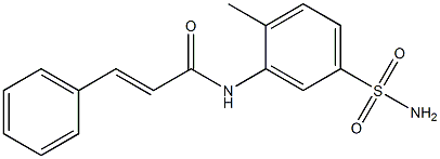 N-[5-(aminosulfonyl)-2-methylphenyl]-3-phenylacrylamide