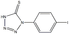 1-(4-iodophenyl)-1,4-dihydro-5H-tetraazole-5-thione Structure