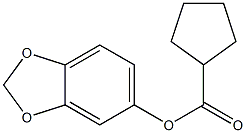 1,3-benzodioxol-5-yl cyclopentanecarboxylate