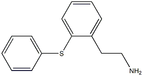 2-[2-(phenylsulfanyl)phenyl]ethanamine Structure