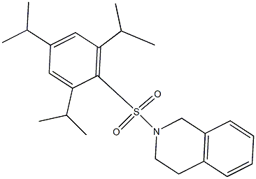 2-[(2,4,6-triisopropylphenyl)sulfonyl]-1,2,3,4-tetrahydroisoquinoline