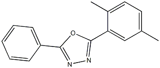 2-(2,5-dimethylphenyl)-5-phenyl-1,3,4-oxadiazole