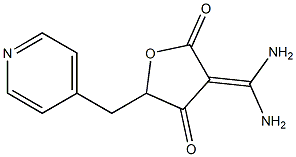 3-(diaminomethylene)-5-(4-pyridinylmethyl)-2,4(3H,5H)-furandione