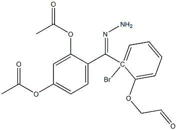 3-(acetyloxy)-4-{2-[(2-bromophenoxy)acetyl]carbohydrazonoyl}phenyl acetate