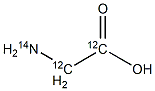 Glycine-12C2,14N Structure