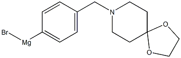 4-(1,4-Dioxa-8-azaspiro[4.5]dec-8-ylmethyl)phenylmagnesium  bromide  solution|