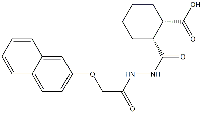 (1S,2R)-2-({2-[2-(2-naphthyloxy)acetyl]hydrazino}carbonyl)cyclohexanecarboxylic acid