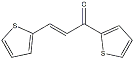 (E)-1,3-di(2-thienyl)-2-propen-1-one 结构式