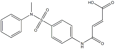 (E)-4-{4-[(methylanilino)sulfonyl]anilino}-4-oxo-2-butenoic acid
