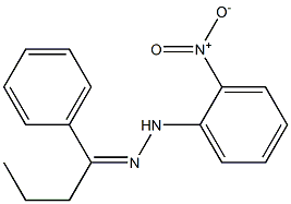 1-phenyl-1-butanone N-(2-nitrophenyl)hydrazone