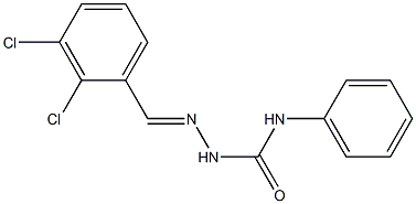 2-[(E)-(2,3-dichlorophenyl)methylidene]-N-phenyl-1-hydrazinecarboxamide