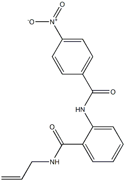 N-allyl-2-[(4-nitrobenzoyl)amino]benzamide|