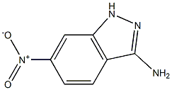 6-硝基-1H-吲唑-3-胺, , 结构式
