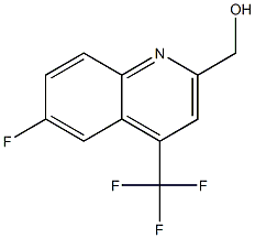 (6-Fluoro-4-(trifluoromethyl)quinolin-2-yl)methanol ,97%