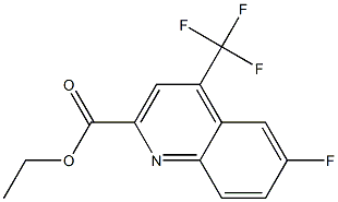 Ethyl 6-fluoro-4-(trifluoromethyl)quinoline-2-carboxylate ,97%