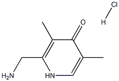 2-(aminomethyl)-3,5-dimethylpyridin-4(1H)-one hydrochloride Structure