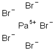 Protactinium(V)pentabromide 结构式