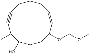 (8E)-2-Methyl-10-(methoxymethoxy)-8-cyclododecen-3-yn-1-ol