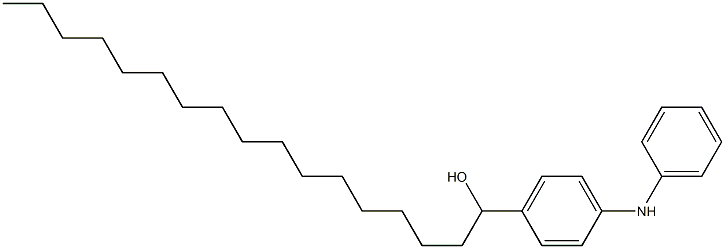 4-(1-Hydroxyheptadecyl)phenylphenylamine|
