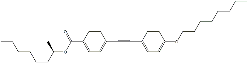 4-[(4-Octyloxyphenyl)ethynyl]benzoic acid (R)-1-methylheptyl ester