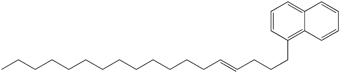 1-(4-Octadecenyl)naphthalene Struktur