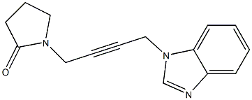 1-[4-(1H-Benzimidazol-1-yl)-2-butynyl]pyrrolidin-2-one