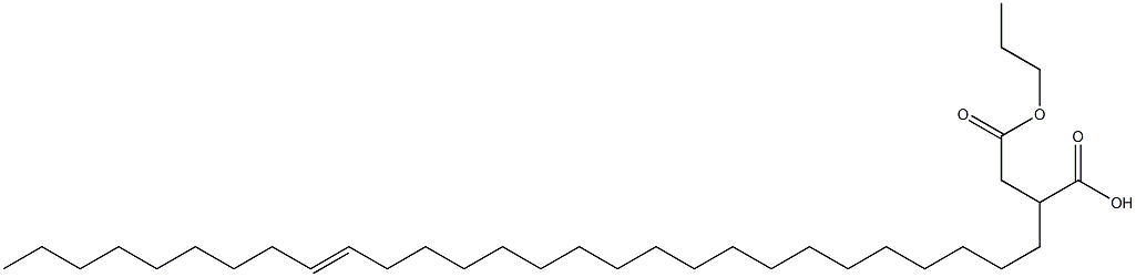 2-(19-Octacosenyl)succinic acid 1-hydrogen 4-propyl ester Structure