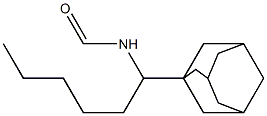 N-[1-(1-Adamantyl)hexyl]formamide 结构式
