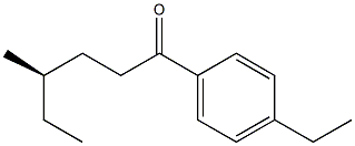 [R,(-)]-1-(4-Ethylphenyl)-4-methyl-1-hexanone