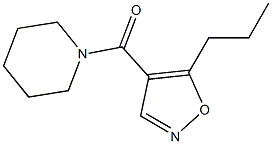 4-(Piperidinocarbonyl)-5-propylisoxazole