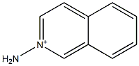 2-アミノイソキノリニウム 化学構造式